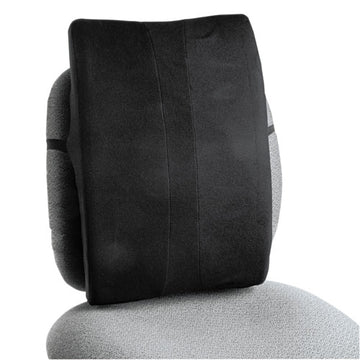 Safco® Remedease Full Height Backrest, 14 X 3 X 19.5, Black freeshipping - TVN Wholesale